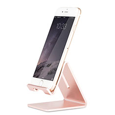 Sostegno Cellulari Supporto Smartphone Universale per Xiaomi Poco X3 NFC Oro Rosa