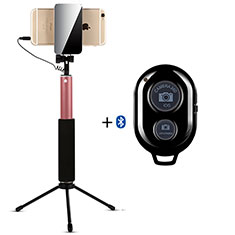 Sostegnotile Bluetooth Selfie Stick Allungabile Bastone Selfie Universale S15 per HTC U Play Oro