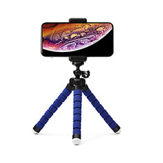 Sostegnotile Bluetooth Selfie Stick Tripode Allungabile Bastone Selfie Universale T16 per Samsung Galaxy A3 2017 SM-A320F Blu