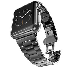 Stainless Cinturino Braccialetto Acciaio per Apple iWatch 3 42mm Nero