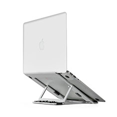 Supporto Computer Sostegnotile Notebook Universale T08 per Apple MacBook 12 pollici Argento