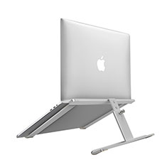 Supporto Computer Sostegnotile Notebook Universale T12 per Apple MacBook 12 pollici Argento
