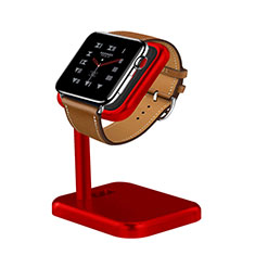 Supporto Di Ricarica Stand Docking Station per Apple iWatch 42mm Rosso