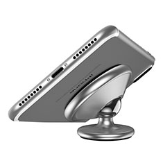 Supporto Magnetico Smartphone Da Auto Universale per Alcatel 3L Argento