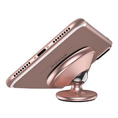 Supporto Magnetico Smartphone Da Auto Universale per Samsung Galaxy M80S Oro Rosa