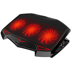 Supporto per Latpop Sostegnotile Notebook Ventola Raffreddamiento Stand USB Dissipatore Da 9 a 16 Pollici Universale M02 per Huawei MateBook X Pro (2020) 13.9 Nero