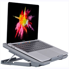 Supporto per Latpop Sostegnotile Notebook Ventola Raffreddamiento Stand USB Dissipatore Da 9 a 16 Pollici Universale M16 per Apple MacBook Air 11 pollici Argento