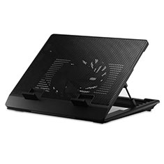 Supporto per Latpop Sostegnotile Notebook Ventola Raffreddamiento Stand USB Dissipatore Da 9 a 16 Pollici Universale M23 per Huawei MateBook 13 (2020) Nero