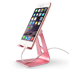 Supporto Smartphone Sostegno Cellulari Universale T08 per Apple iPhone 12 Pro Rosa