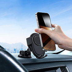 Supporto Sostegno Cellulari Con Ventosa Da Auto Universale BS2 per Huawei Honor 9X Lite Nero