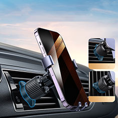 Supporto Sostegno Cellulari Con Ventosa Da Auto Universale BS8 per Oppo Reno10 Pro+ Plus 5G Nero