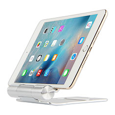 Supporto Tablet PC Flessibile Sostegno Tablet Universale K14 per Apple iPad 10.2 (2020) Argento