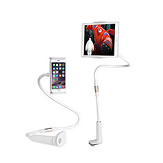 Supporto Tablet PC Flessibile Sostegno Tablet Universale T30 per Apple iPad Mini 3 Bianco