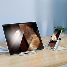 Supporto Tablet PC Sostegno Tablet Universale N02 per Apple iPad 10.9 (2022) Argento
