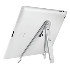Supporto Tablet PC Sostegno Tablet Universale per Samsung Galaxy Tab E 9.6 T560 T561 Argento