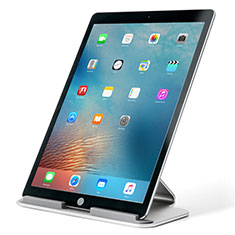 Supporto Tablet PC Sostegno Tablet Universale T25 per Samsung Galaxy Note 10.1 2014 SM-P600 Argento