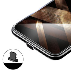 Tappi Antipolvere Anti-dust Lightning USB Jack Antipolvere H02 per Apple iPhone 11 Pro Max Nero