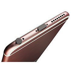 Tappi Antipolvere Anti-dust Lightning USB Jack Antipolvere J02 per Apple iPad 10.2 (2020) Nero