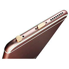 Tappi Antipolvere Anti-dust Lightning USB Jack Antipolvere J02 per Apple iPad New Air (2019) 10.5 Oro