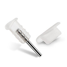 Tappi Antipolvere Anti-dust Lightning USB Jack Antipolvere J03 per Apple iPad Mini Bianco