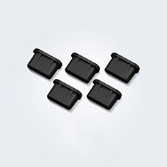 Tappi Antipolvere USB-C Jack Anti-dust Type-C Anti Polvere Universale 5PCS H01 per Xiaomi Poco X3 NFC Nero