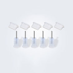 Bianco Tappi Antipolvere USB-C Jack Anti-dust Type-C Anti Polvere Universale 5PCS per Apple iPad Pro 12.9 (2021) Bianco