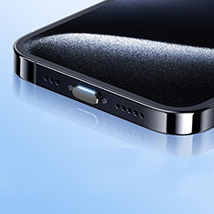 Tappi Antipolvere USB-C Jack Anti-dust Type-C Anti Polvere Universale H01 per Xiaomi Mi 12S Pro 5G Grigio Scuro