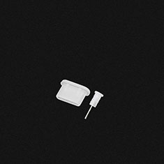 Bianco Tappi Antipolvere USB-C Jack Anti-dust Type-C Anti Polvere Universale H04 per Apple iPad Air 5 10.9 (2022) Bianco