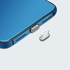 Tappi Antipolvere USB-C Jack Anti-dust Type-C Anti Polvere Universale H07 per Xiaomi Redmi 2 Grigio Scuro
