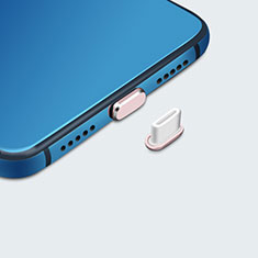Tappi Antipolvere USB-C Jack Anti-dust Type-C Anti Polvere Universale H07 per Samsung Galaxy A8 2018 A530F Oro Rosa