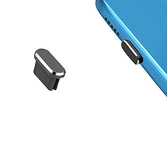 Tappi Antipolvere USB-C Jack Anti-dust Type-C Anti Polvere Universale H13 per Apple iPhone 15 Grigio Scuro