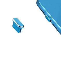 Tappi Antipolvere USB-C Jack Anti-dust Type-C Anti Polvere Universale H13 per Apple iPhone 15 Plus Blu