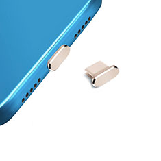 Tappi Antipolvere USB-C Jack Anti-dust Type-C Anti Polvere Universale H14 per Apple iPhone 15 Pro Max Oro