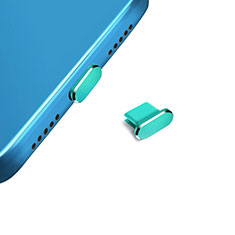 Tappi Antipolvere USB-C Jack Anti-dust Type-C Anti Polvere Universale H14 per Samsung Galaxy M53 5G Verde