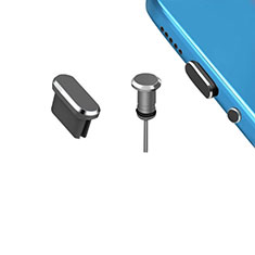 Tappi Antipolvere USB-C Jack Anti-dust Type-C Anti Polvere Universale H15 per Huawei Honor 5X Grigio Scuro