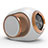 Altoparlante Casse Mini Bluetooth Sostegnoble Stereo Speaker K05 Bianco