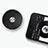 Altoparlante Casse Mini Bluetooth Sostegnoble Stereo Speaker S04 Argento