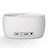 Altoparlante Casse Mini Bluetooth Sostegnoble Stereo Speaker S06 Bianco