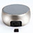 Altoparlante Casse Mini Bluetooth Sostegnoble Stereo Speaker S25 Oro