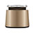 Altoparlante Casse Mini Bluetooth Sostegnoble Stereo Speaker S26 Oro