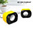 Altoparlante Casse Mini Sostegnoble Stereo Speaker Giallo