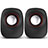 Altoparlante Casse Mini Sostegnoble Stereo Speaker W01 Nero