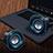 Altoparlante Casse Mini Sostegnoble Stereo Speaker W02 Nero