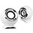 Altoparlante Casse Mini Sostegnoble Stereo Speaker W05 Bianco