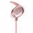 Auricolare Bluetooth Cuffie Stereo Senza Fili Sport Corsa H43 Rosa