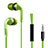 Auricolari Cuffia In Ear Stereo Universali Sport Corsa H03 Verde