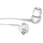 Auricolari Cuffia In Ear Stereo Universali Sport Corsa H09 Bianco