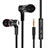 Auricolari Cuffia In Ear Stereo Universali Sport Corsa H12 Nero