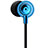 Auricolari Cuffia In Ear Stereo Universali Sport Corsa H21 Blu