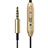 Auricolari Cuffia In Ear Stereo Universali Sport Corsa H34 Oro